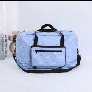 New Sanrio Cinna Cinnamoroll Travel Duffle Duffel Bag